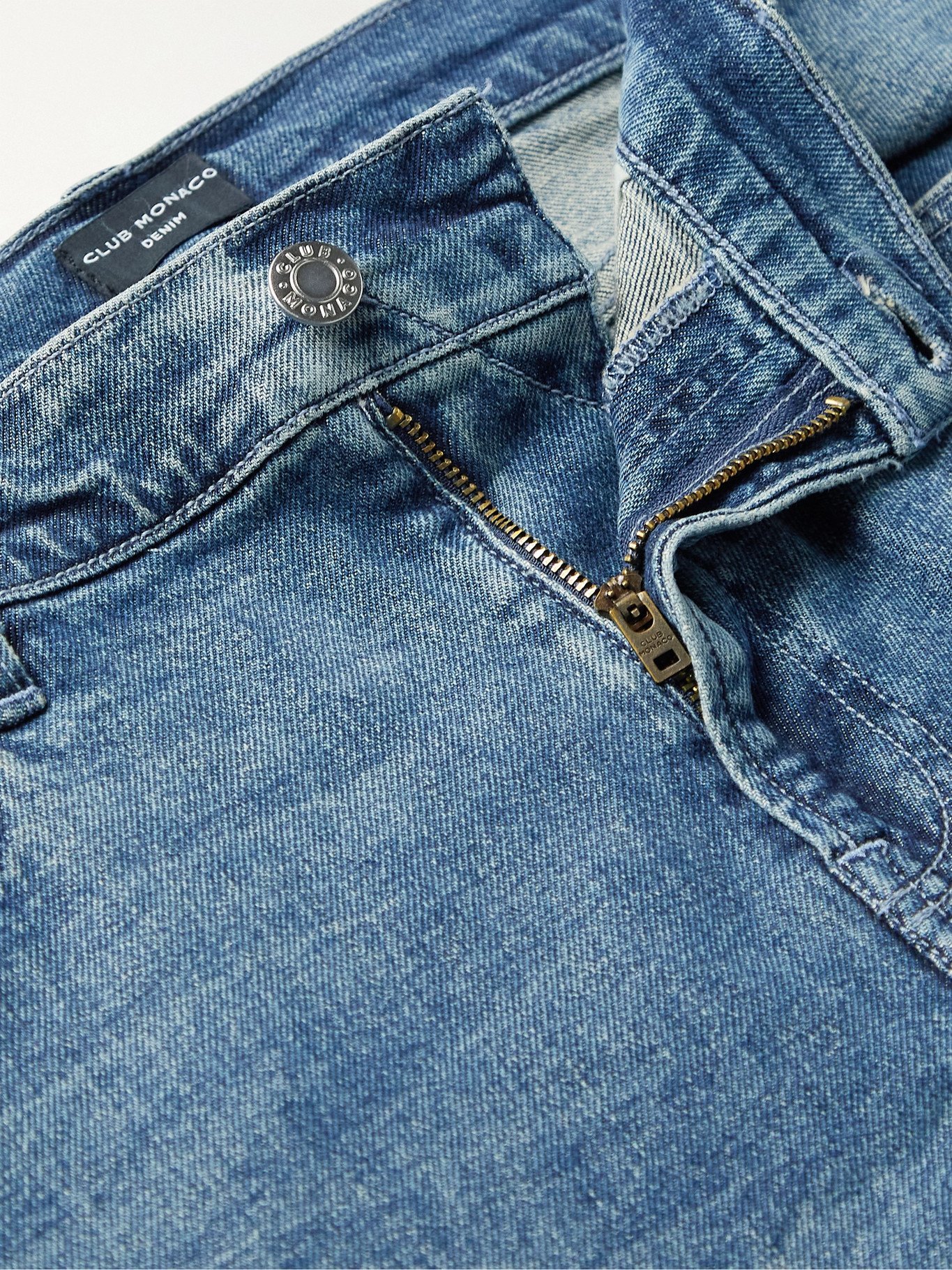 Super Slim-Fit Stretch-Denim Jeans 