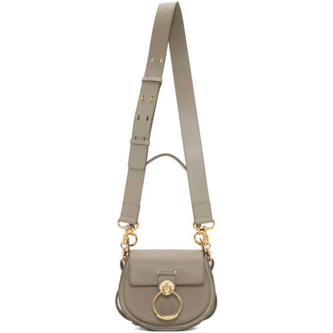 chloe tess bolsa nut color