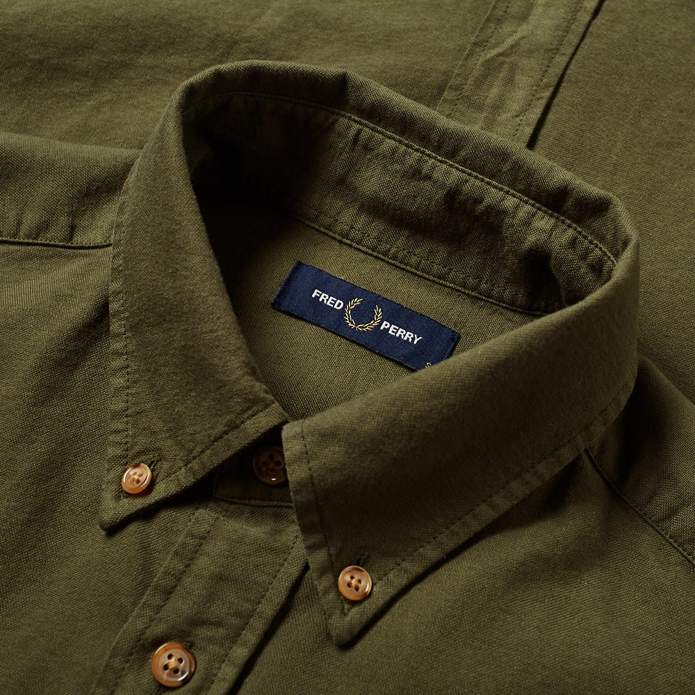 Fred perry overdyed shirt Clearance