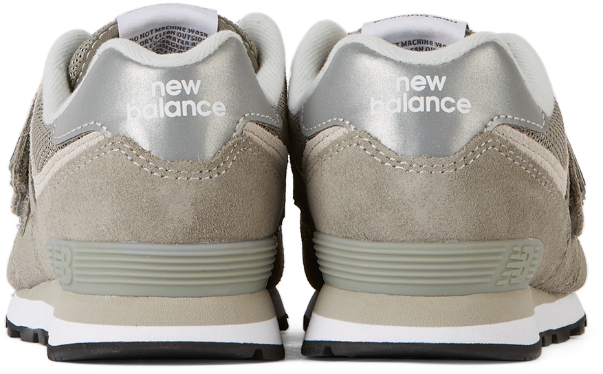 New Balance Kids Grey 574 Core Sneakers