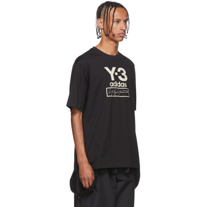 新品本物 Y-3 Stacked Logo Tee ベージュ トップス ecousarecycling.com