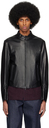 ABAGA VELLI Black Motor Leather Jacket