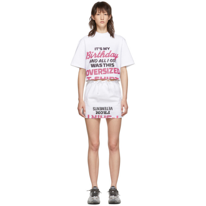 vetements t shirt dress