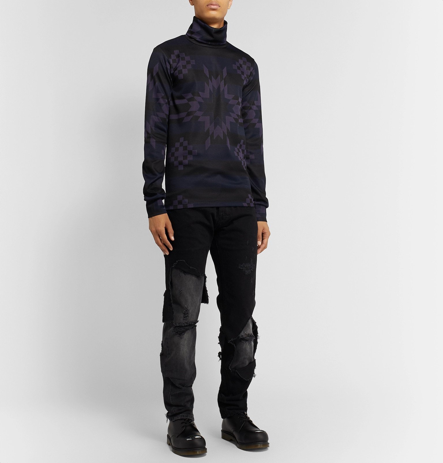 rollneck t shirt