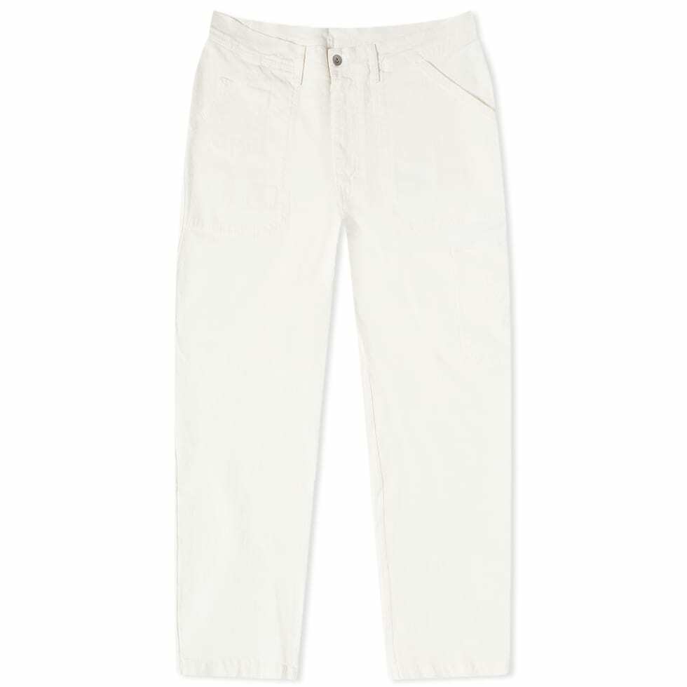 Albam Men's Work Pant in Ecru Albam