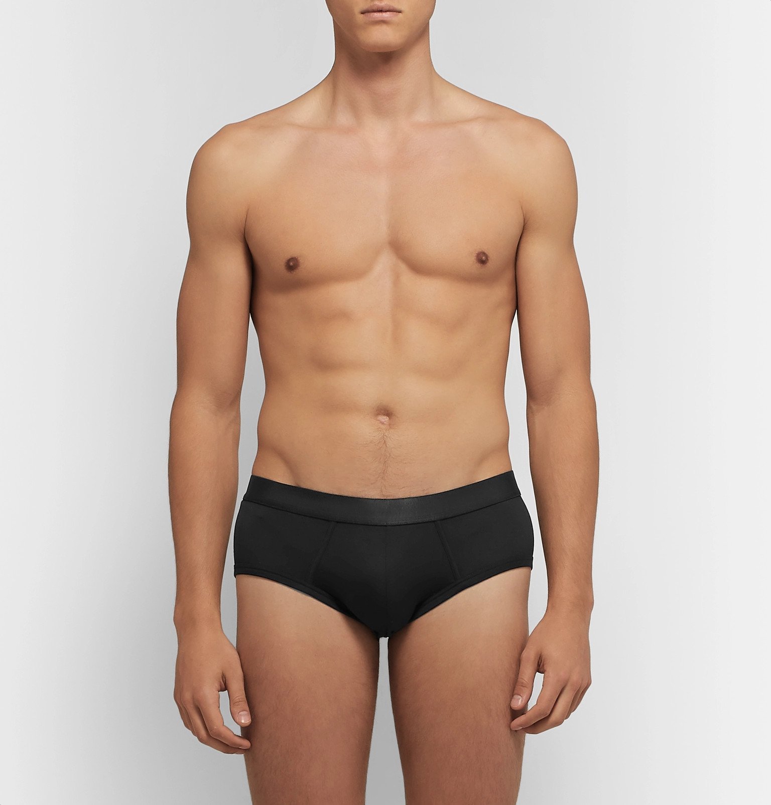 CDLP Three Pack Stretch Lyocell Briefs Black CDLP