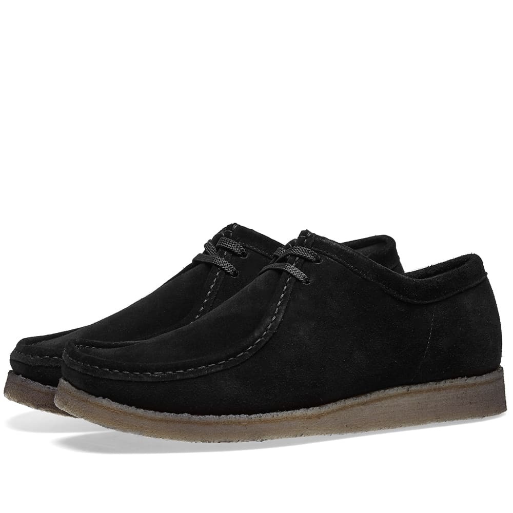 Padmore & Barnes Men's P204 The Original in Black Suede Padmore