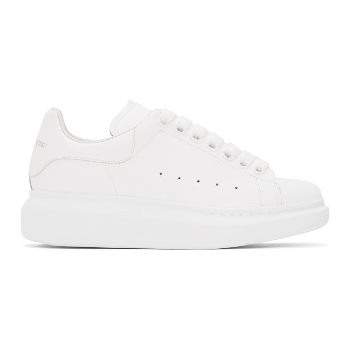alexander mcqueen white oversized sneakers