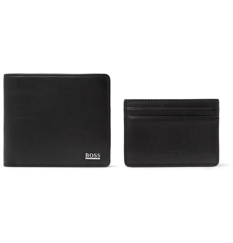 boss wallet and cardholder set