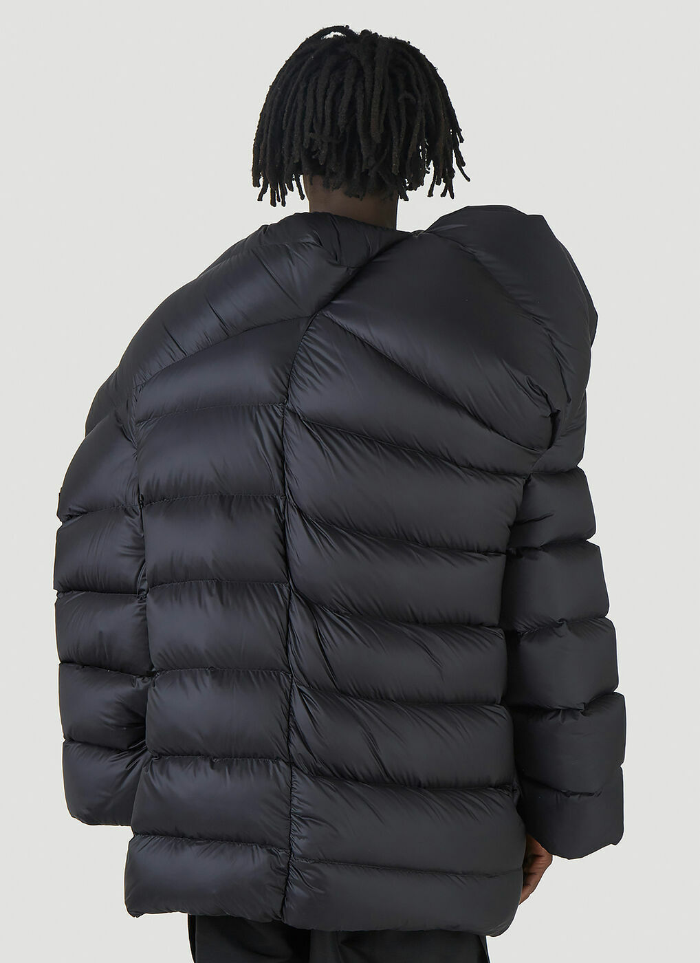 Moncler x Rick Owens - Exaggerated Padded Jacket in Black