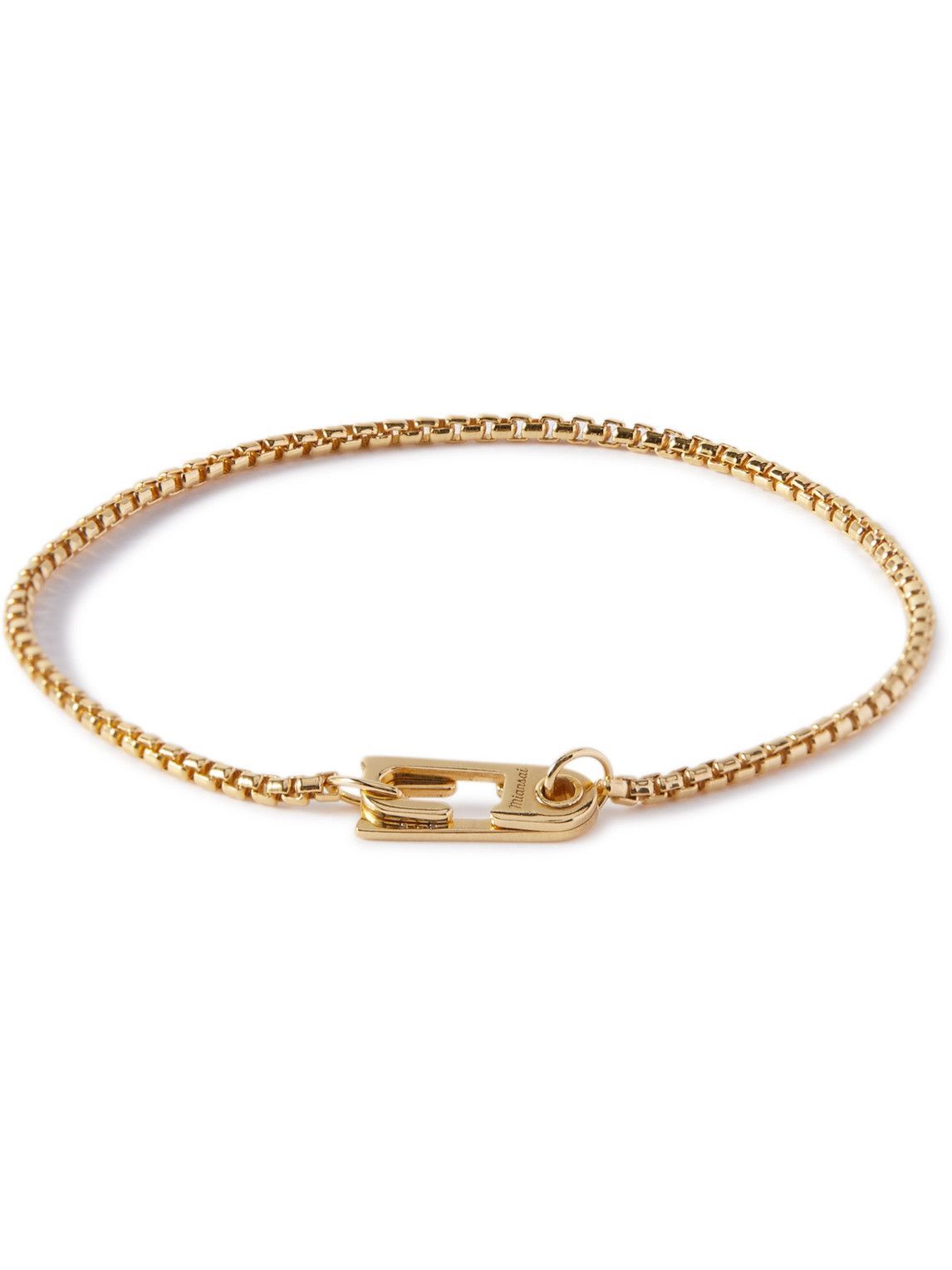 Miansai Gold Vermeil Chain Bracelet Gold Miansai
