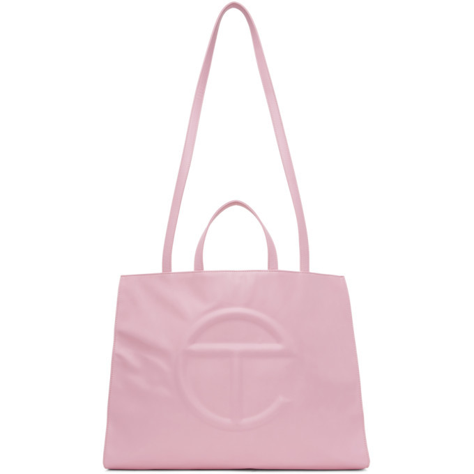 Telfar Pink Large Shopping Tote Telfar