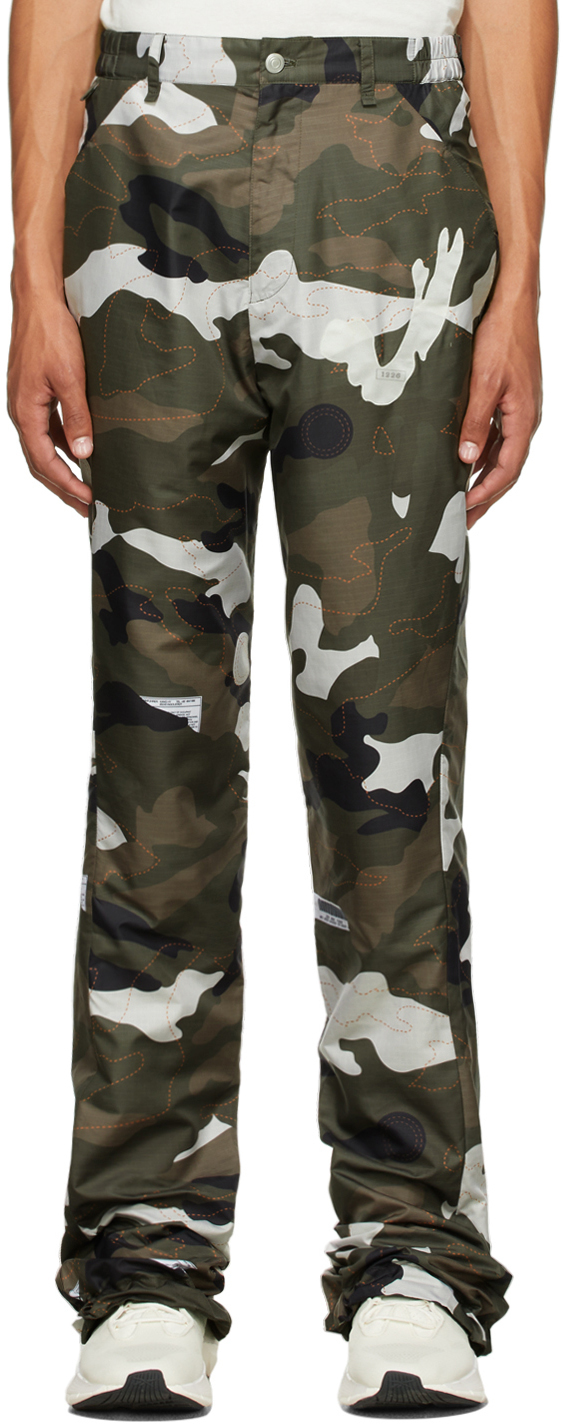 Kanghyuk Green Airbag Camouflage Flare 