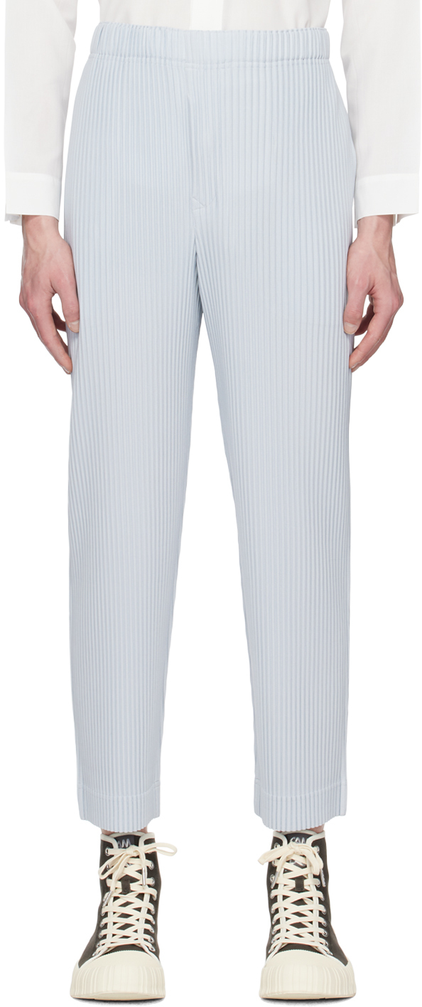 Homme Plissé Issey Miyake Gray Monthly Color March Trousers Homme ...