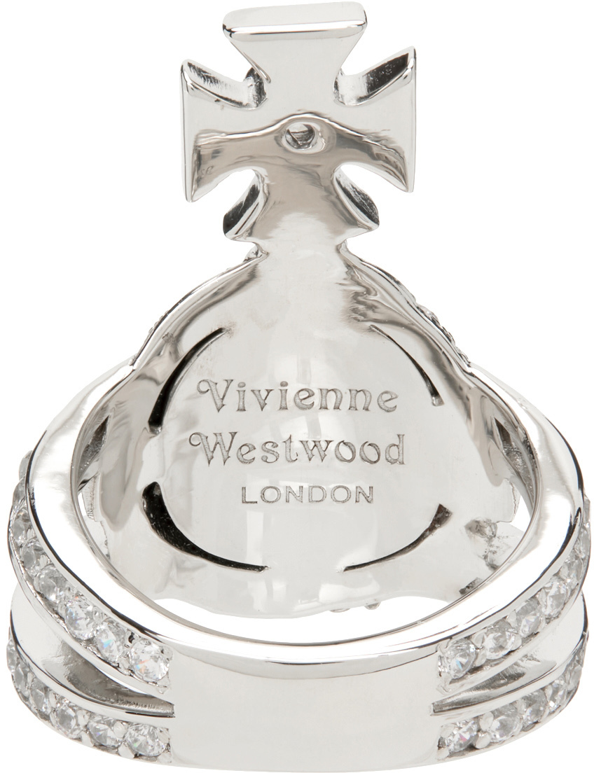 Vivienne Westwood Silver Orb Ring Vivienne Westwood