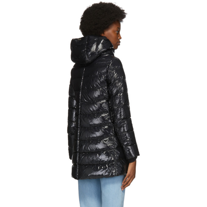 a line down coat