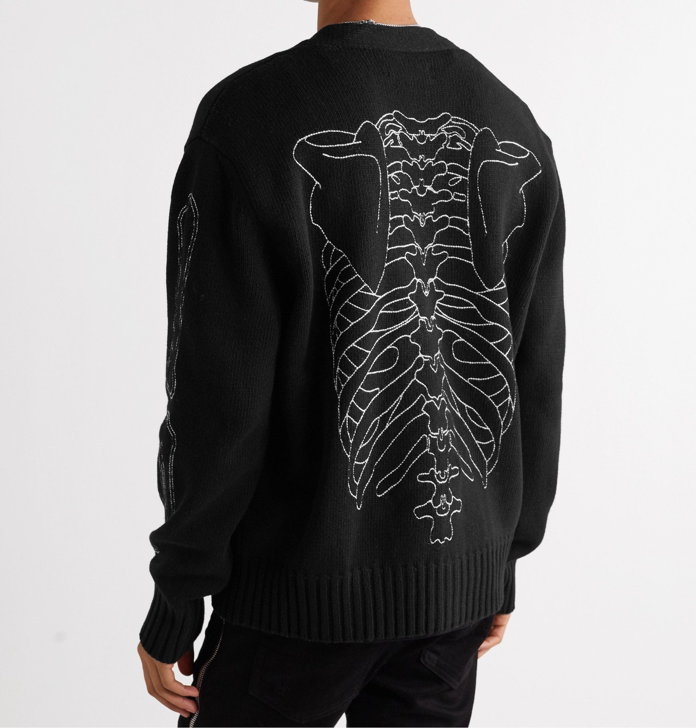 AMIRI - Skeleton Embroidered Knitted 