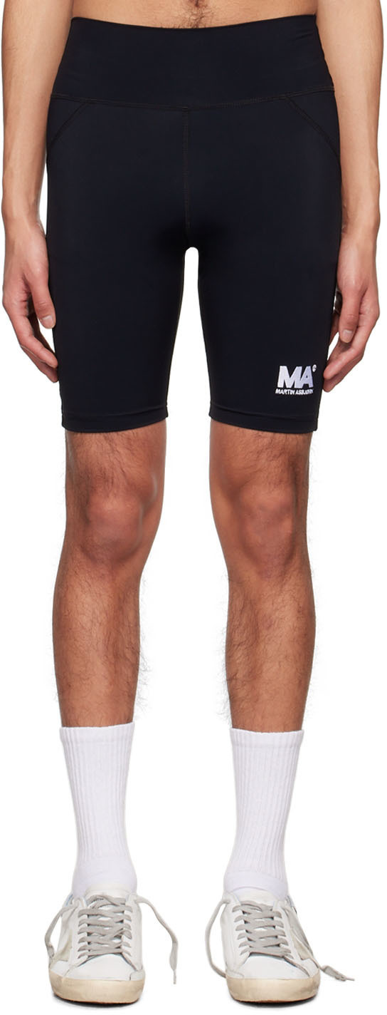 Black Nylon Shorts M.A. Martin 