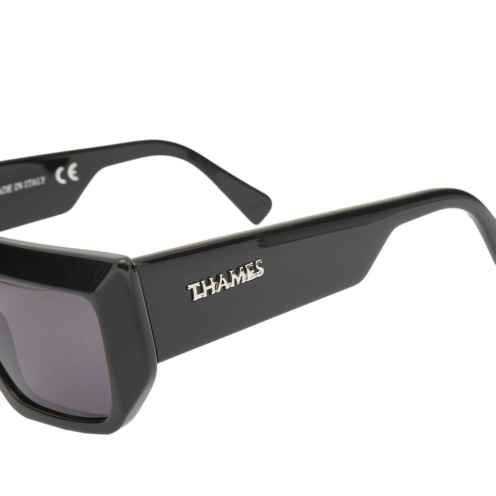 Thames Men's TV Sunglasses in Black Thames