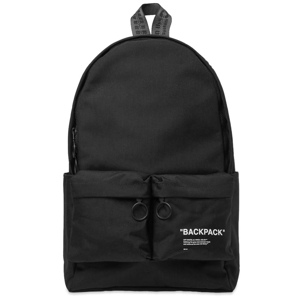 off white quote backpack