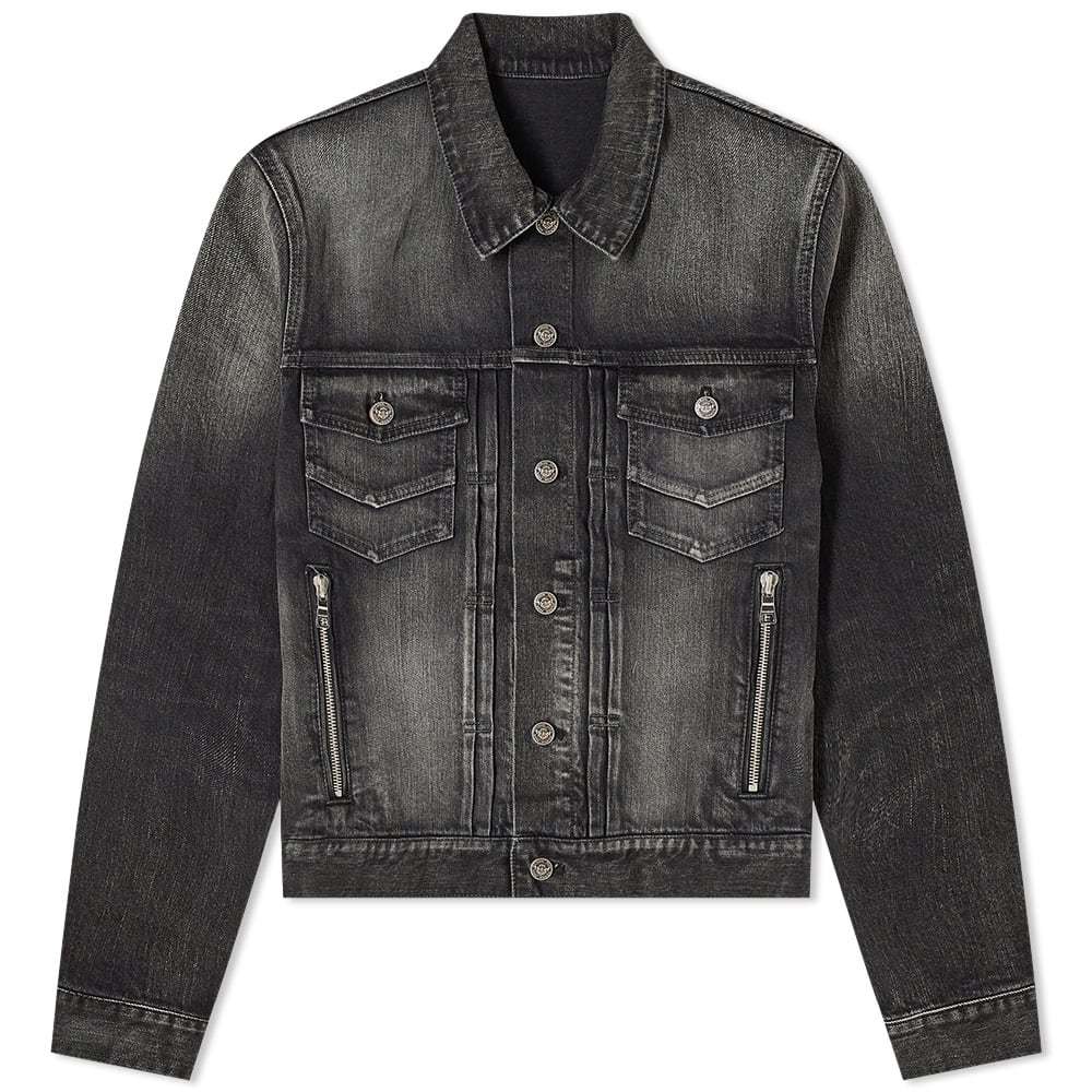 Balmain Selvedge Washed Denim Jacket Balmain