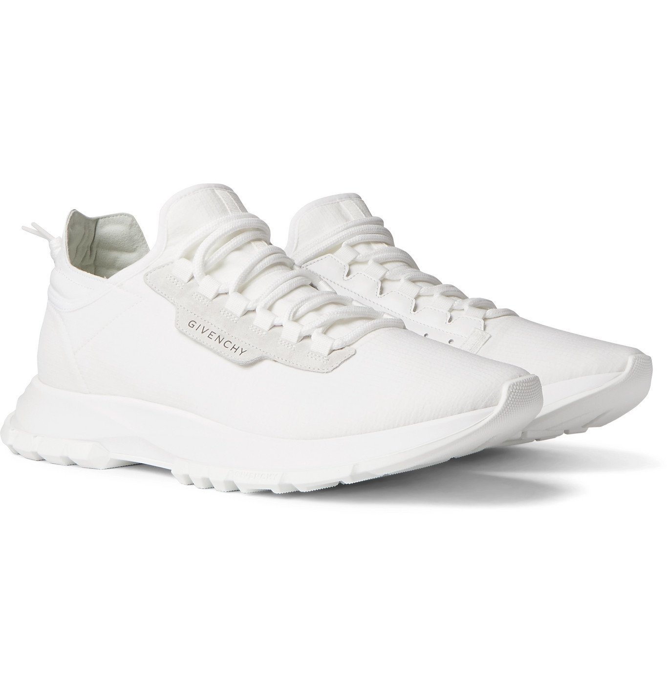 Givenchy - Spectre Leather-Trimmed Neoprene Sneakers - White Givenchy