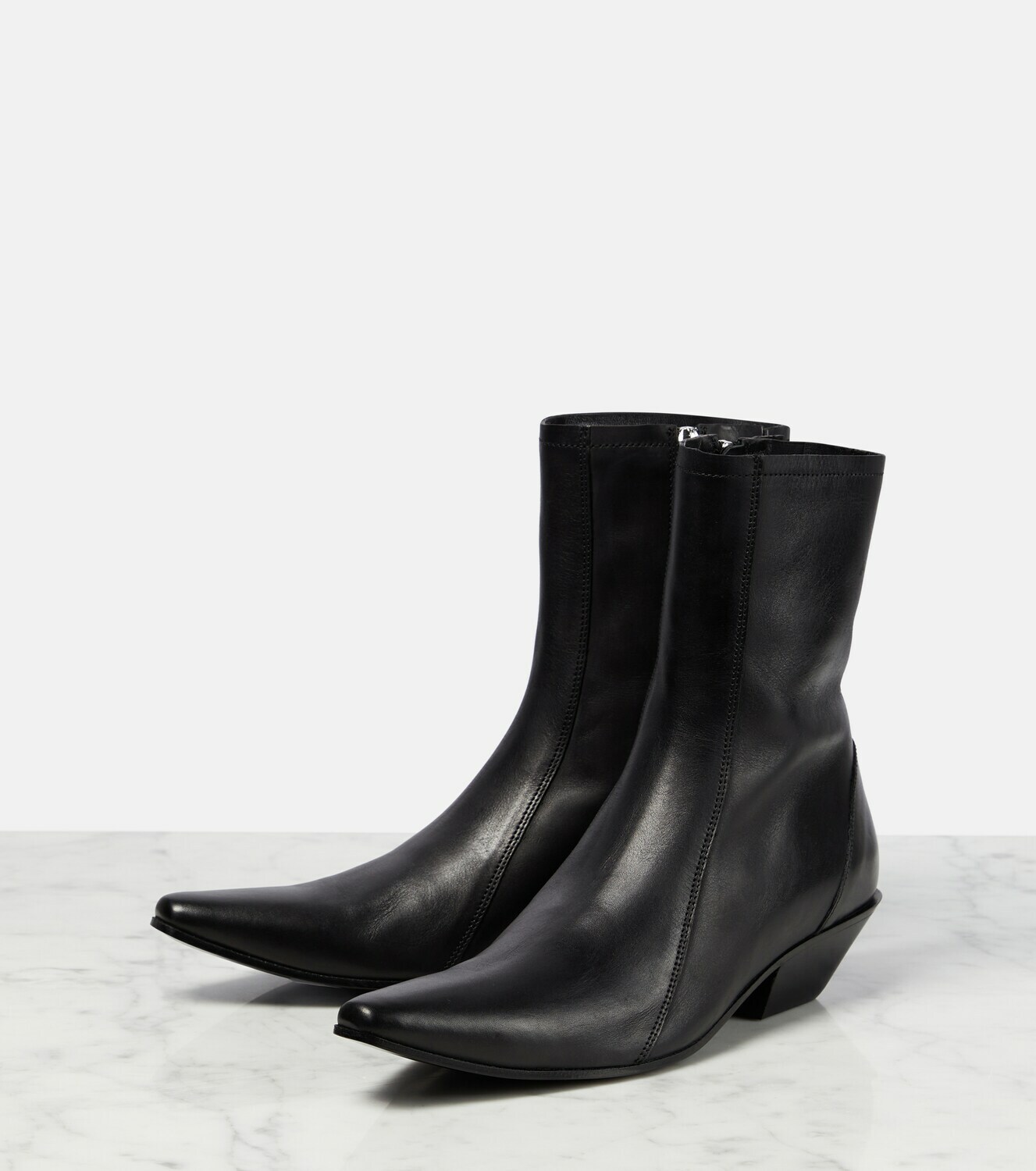 Acne Studios - Leather cowboy boots Acne Studios