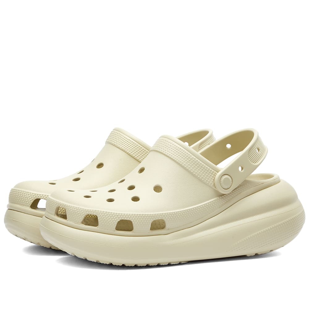Crocs Women's Classic Crush Clog in Bone Crocs