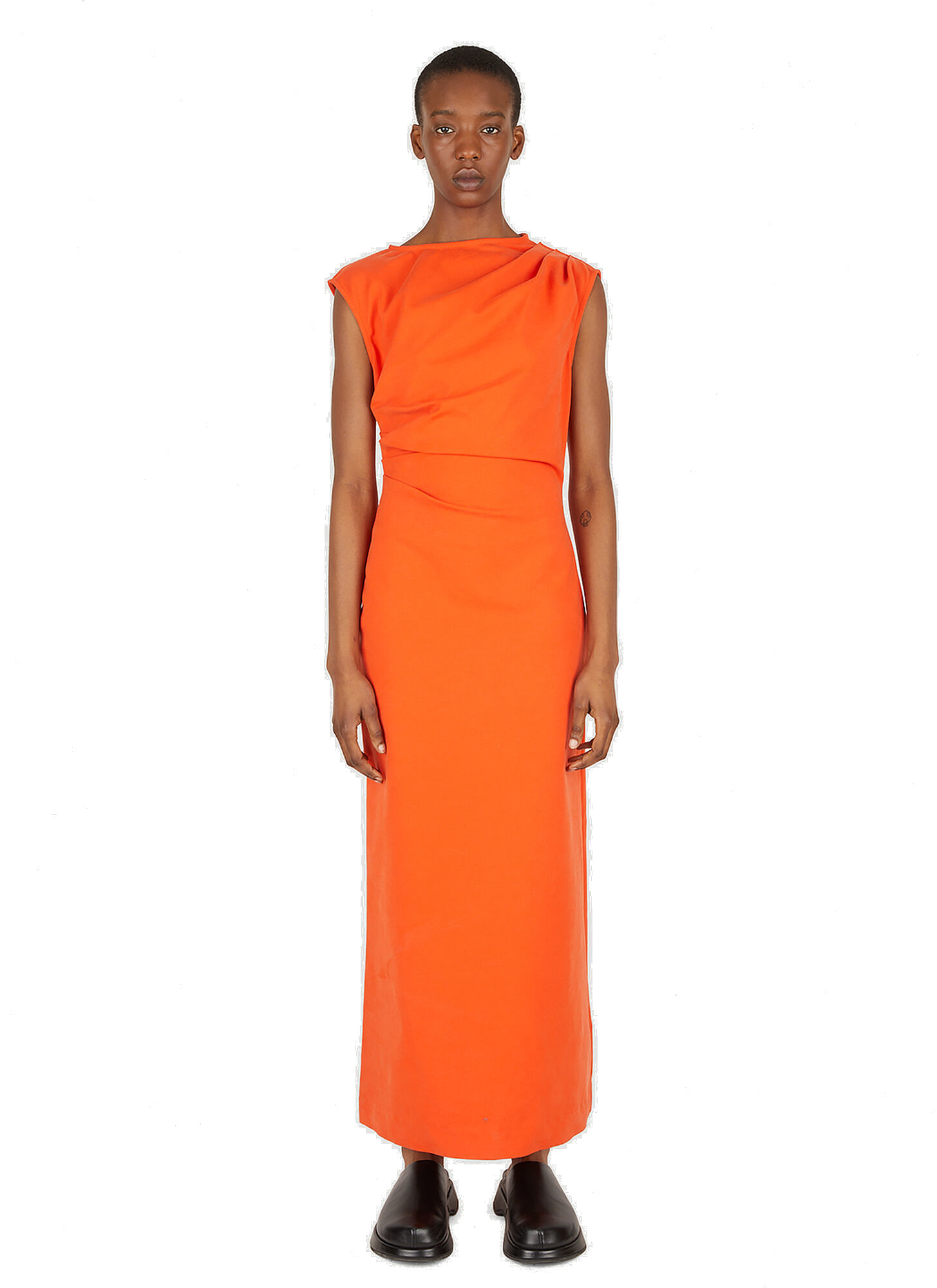 Monica Dress in Orange Wynn Hamlyn
