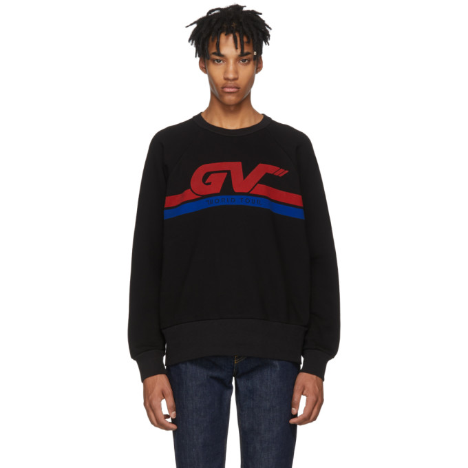 Givenchy Black GV World Tour Sweatshirt 
