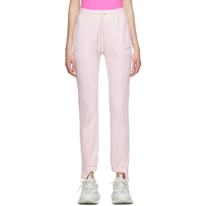 vetements pink pants