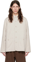 CASEY CASEY SSENSE Exclusive Beige Mili Mili Jacket