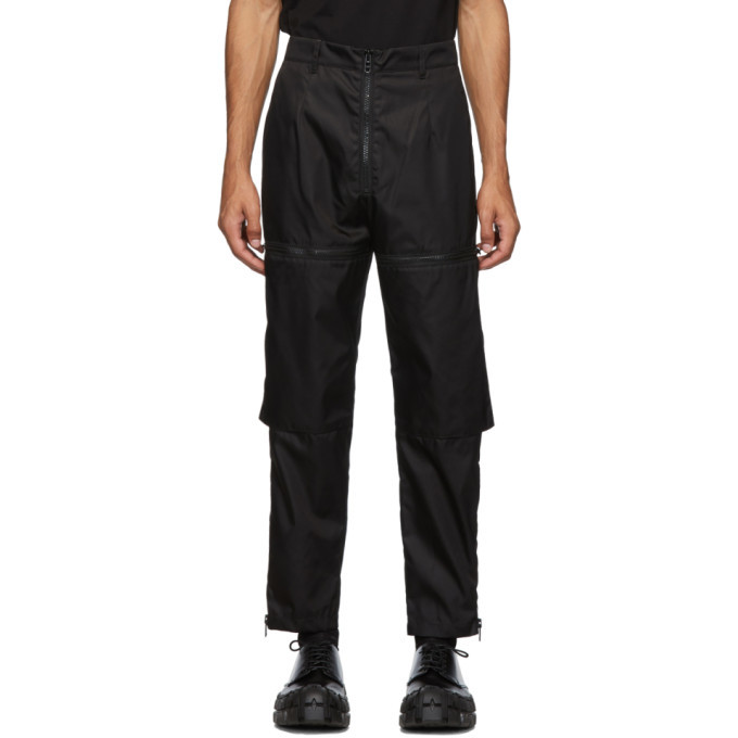 prada zip pants