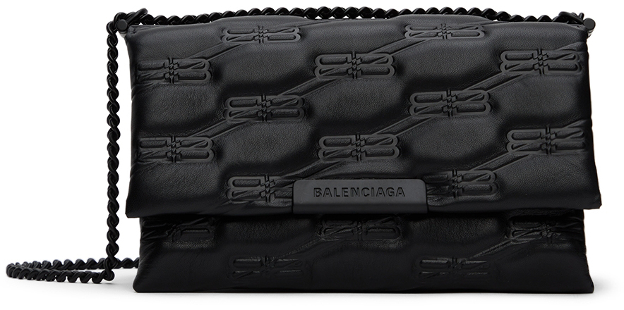 balenciaga small triplet chain strap shoulder bag