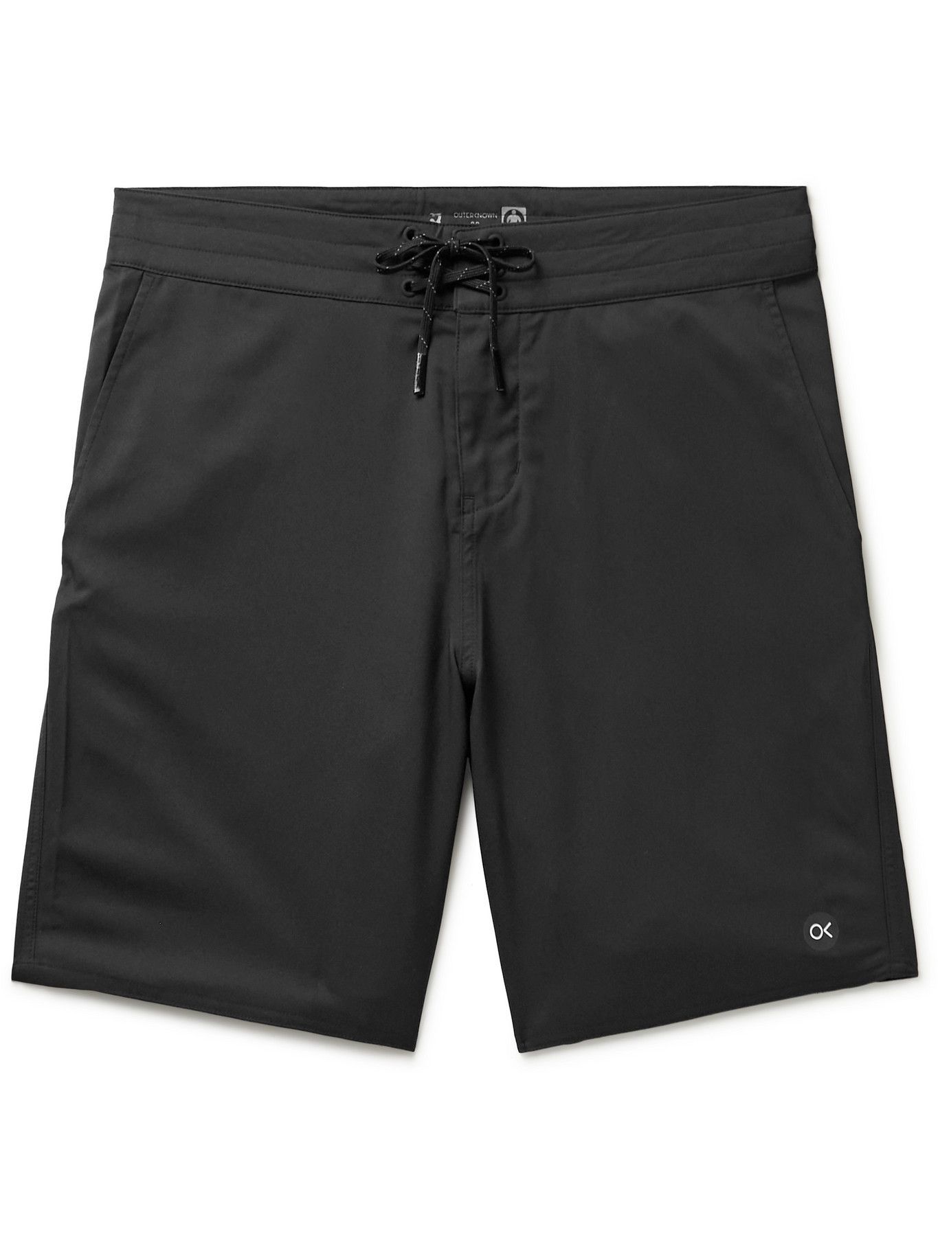 OUTERKNOWN - Apex Long-Length Swim Shorts - Black Outerknown
