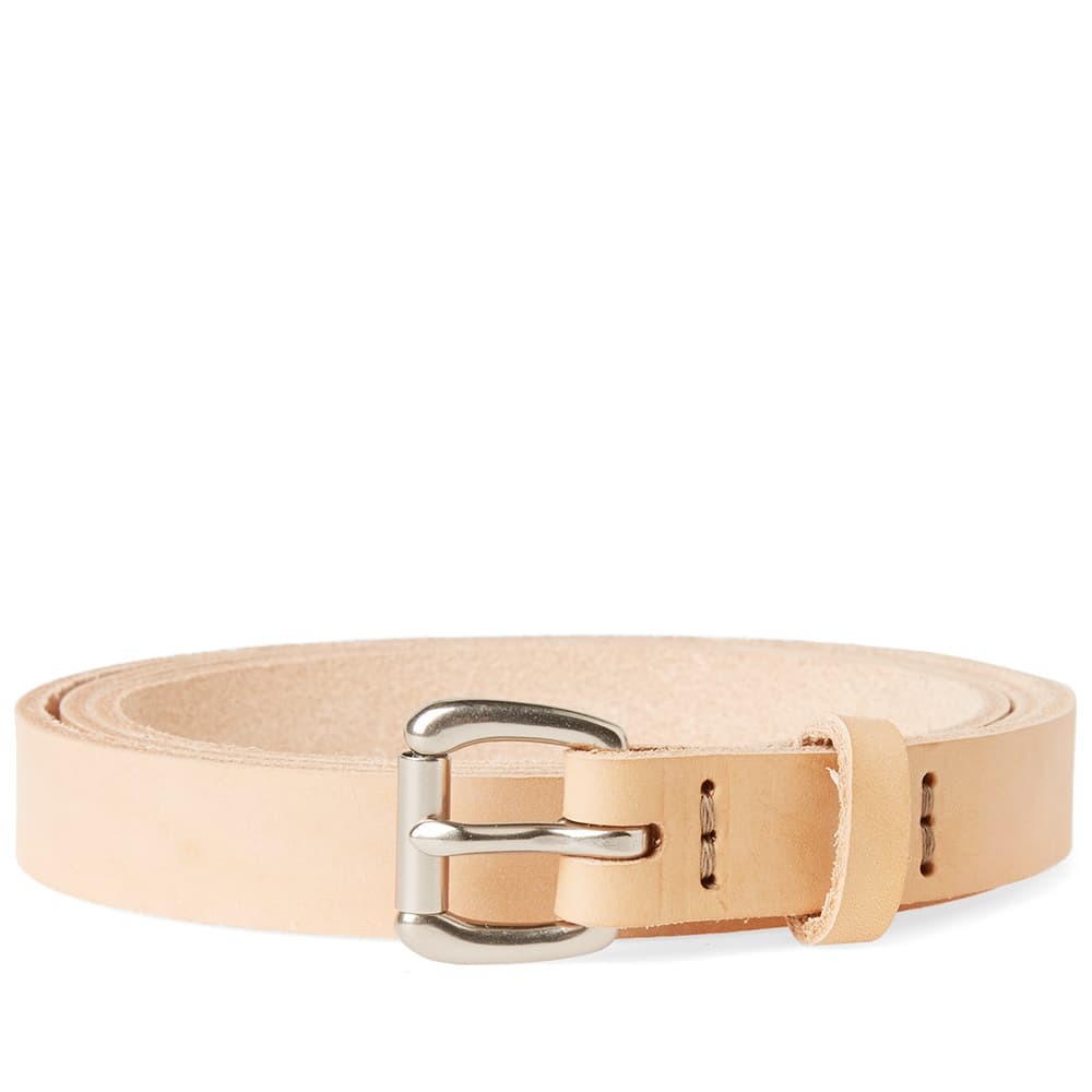 Maple Star Concho Long Belt Neutrals Maple