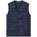 Barbour Collarless Baffle Gilet - White Label