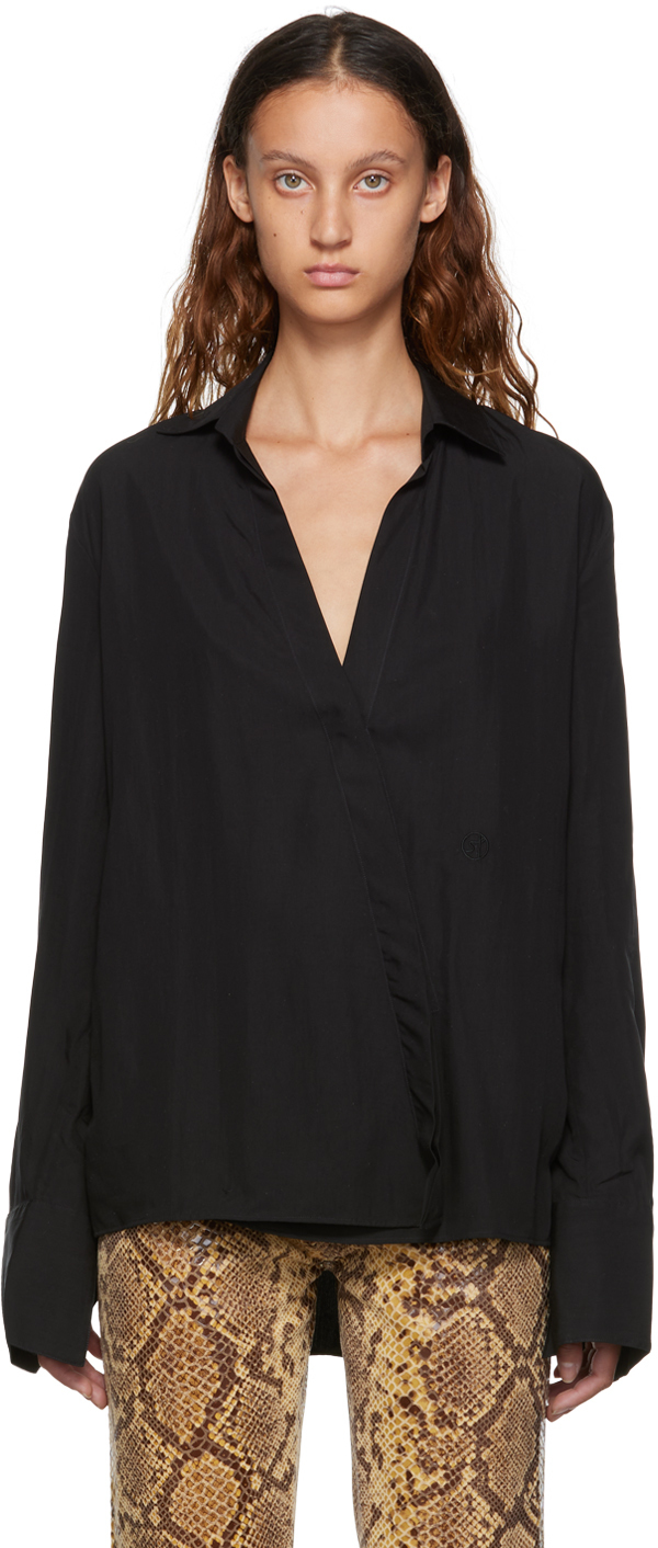 Saks Potts Black Irene Shirt Saks Potts