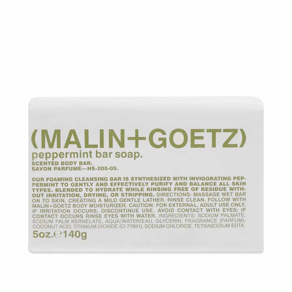 Malin + Goetz Peppermint Soap Bar in 140g Malin + Goetz