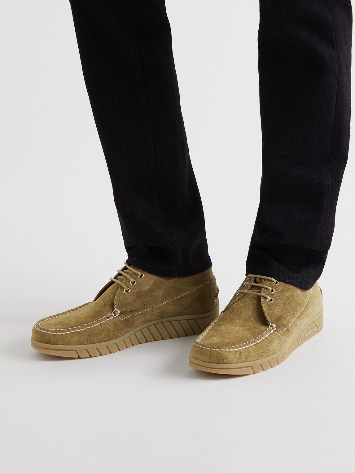 TOM FORD - Connar Suede Chukka Boots - Brown TOM FORD