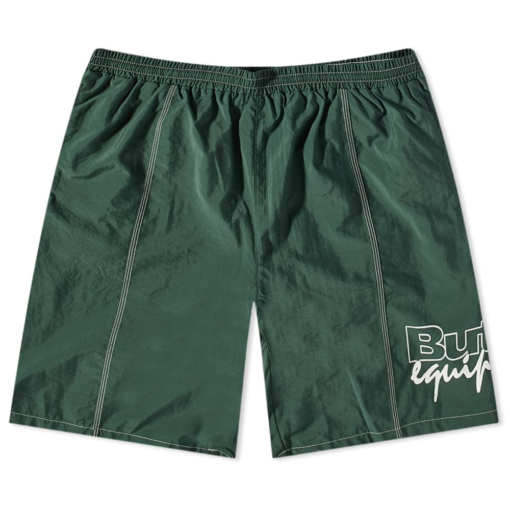 Butter Goods Men's Side Panel Short in Dark Green Butter Goods