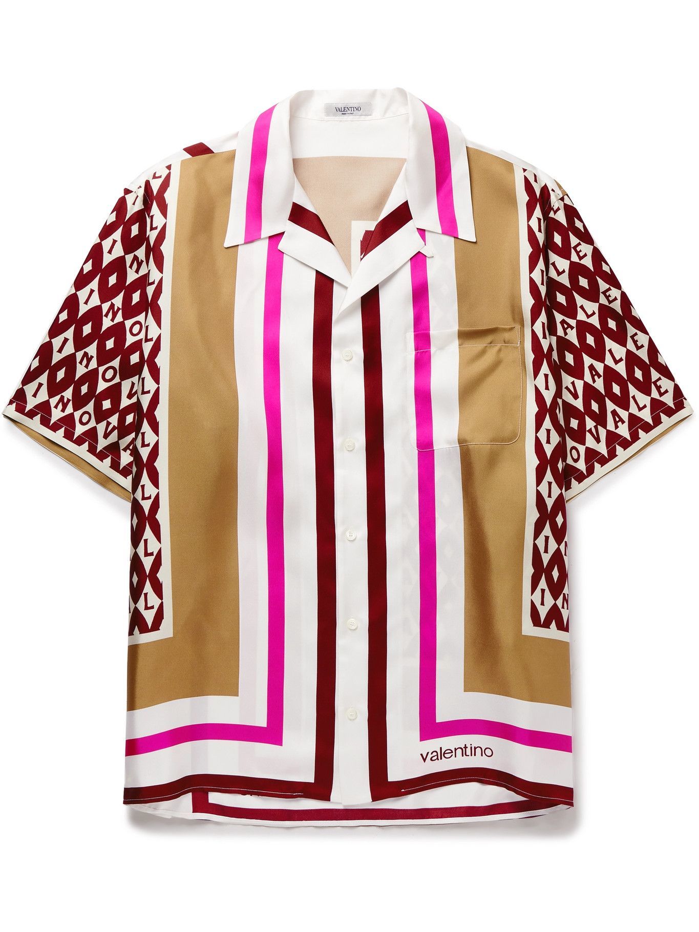 valentino silk shirt