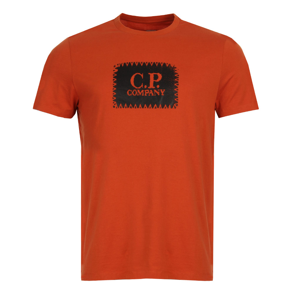 T-Shirt - Burnt Orange C.P. Company