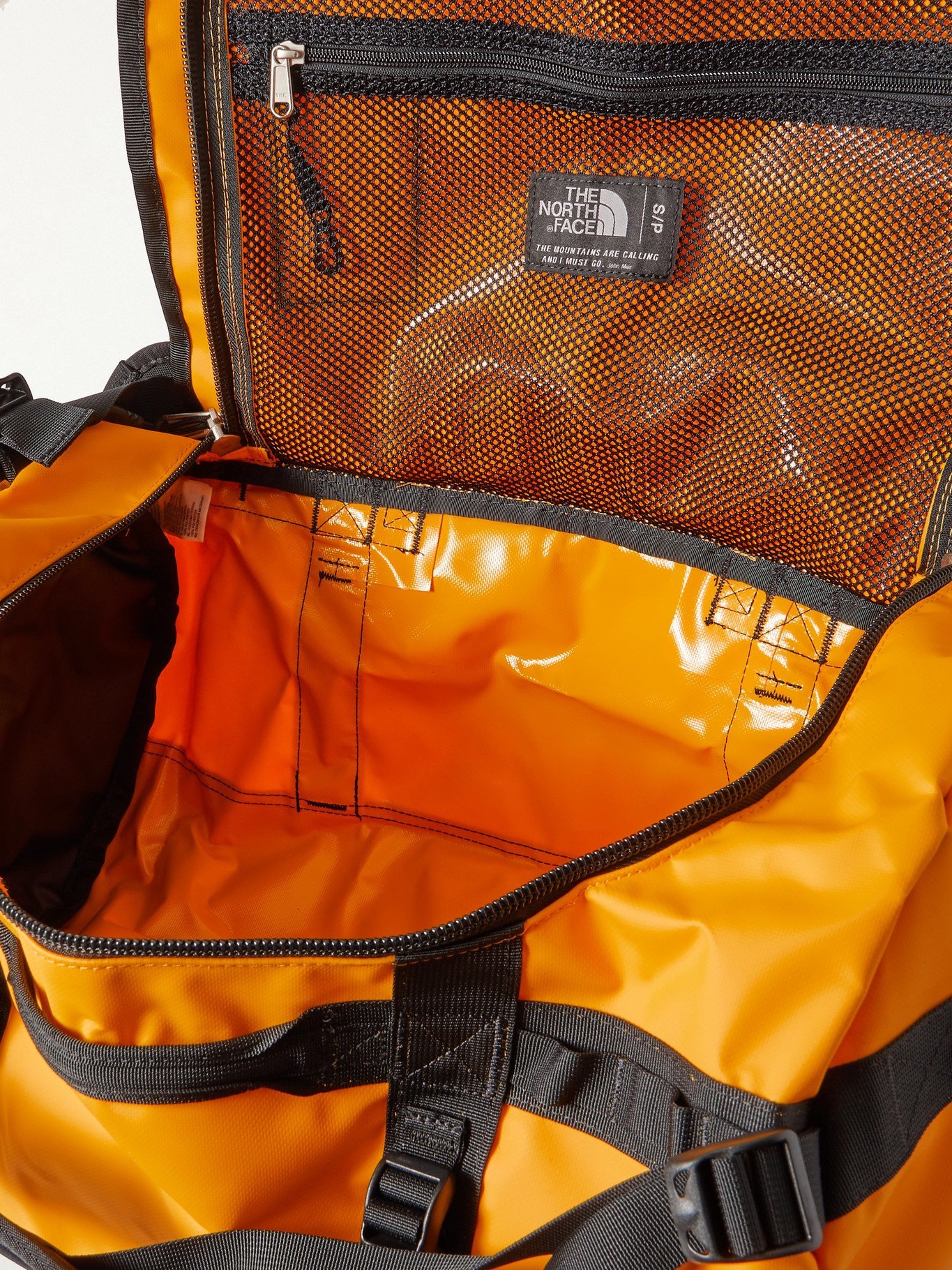 The North Face Base Camp Small Ballistic Nylon Duffle Bag Yellow The North Face