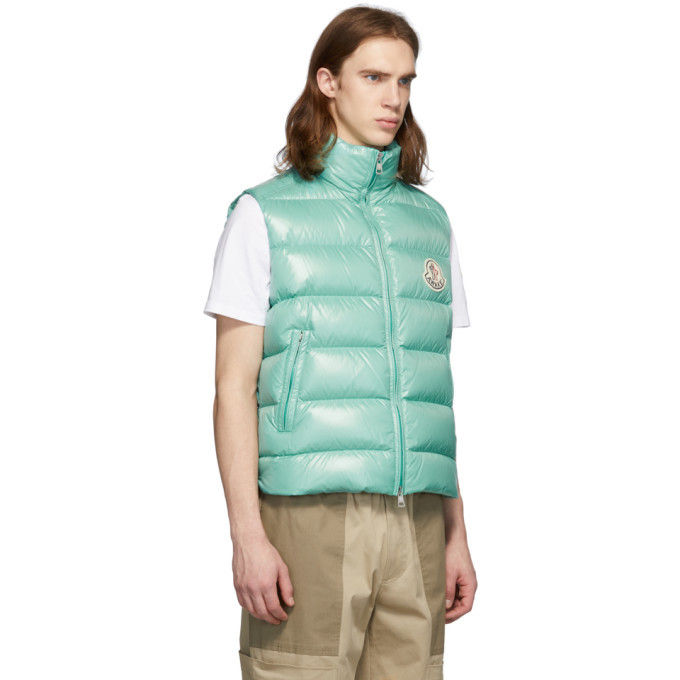 moncler vest green