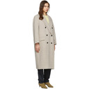 Isabel Marant Etoile Off-White Wool Ojima Coat