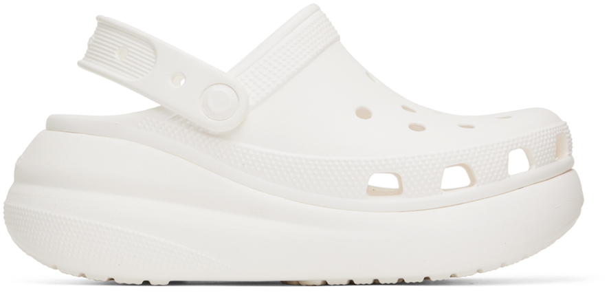 Crocs White Classic Platform Clogs Crocs