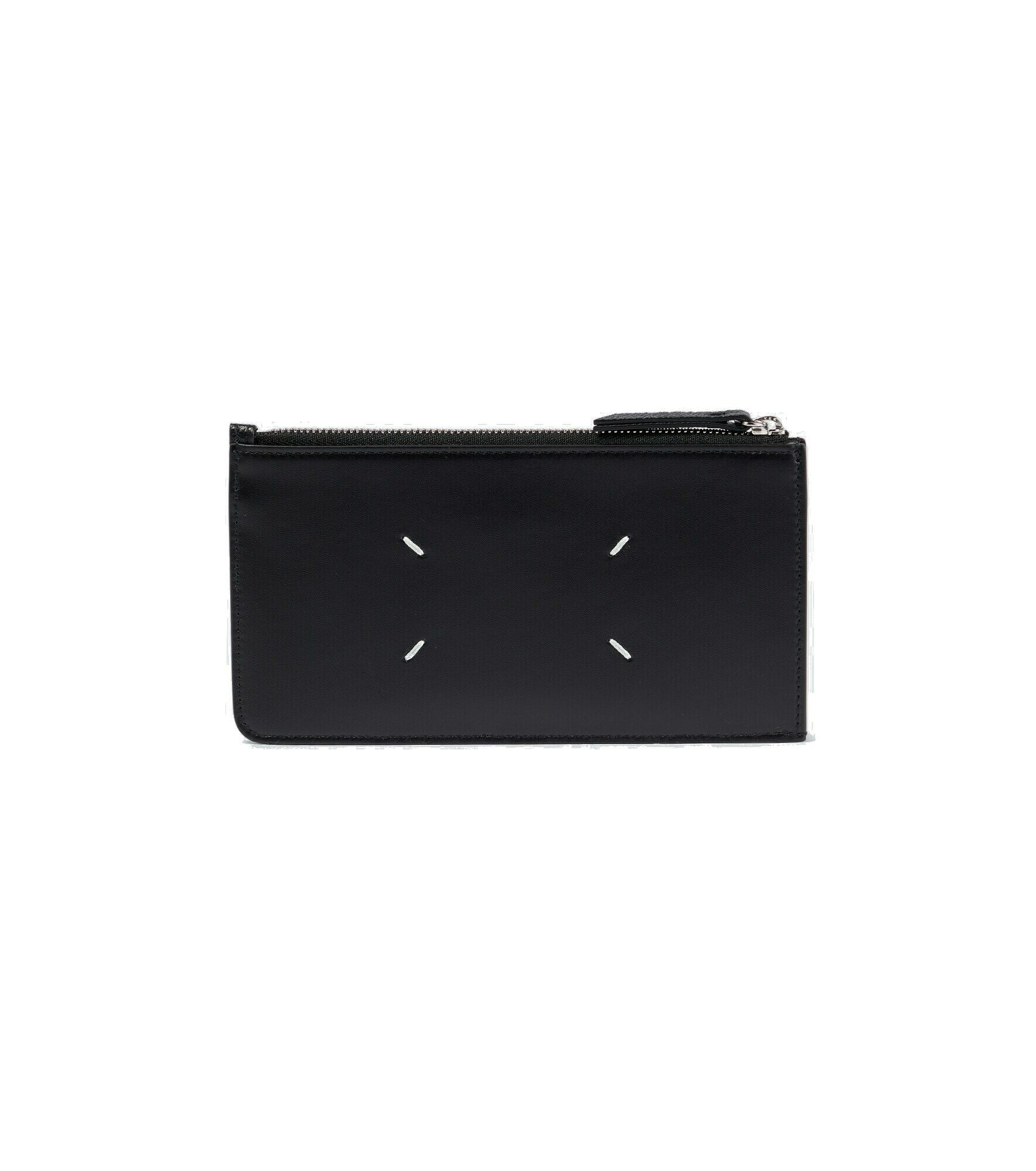 Maison Margiela - Zipped leather travel case Maison Margiela