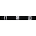 Rassvet Black Logo Pattern Belt