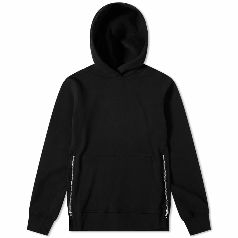 John Elliott Men's Villain Hoody in Black John Elliott